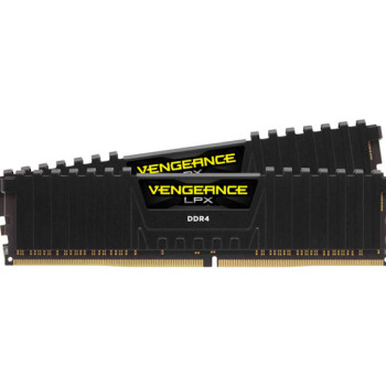 Corsair Vengeance LPX 32GB (16GBX2) DDR4 3600MHz C18RAM - Black