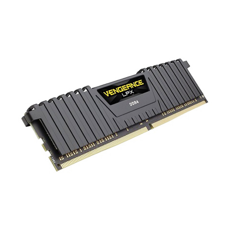 Corsair Vengeance LPX 4GB (4GBX1) DDR4 2400MHz C16 RAM - Black