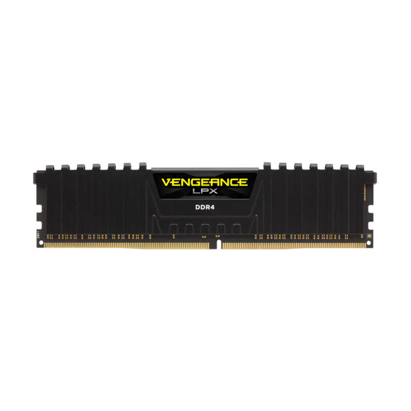 Corsair Vengeance LPX 64GB (16GBX4) DDR4 3000MHz C15 RAM - Black