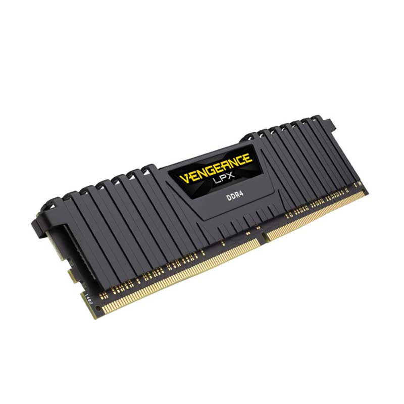 Corsair Vengeance LPX 8GB (8GBX1) DDR4 2400MHz C16 RAM- Black
