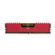 Corsair Vengeance LPX 8GB (8GBX1) DDR4 DRAM 2400MHz C16 Memory Kit - Red