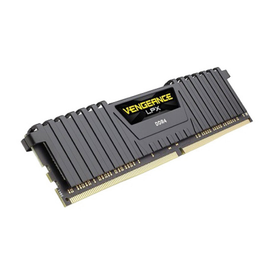 Corsair Vengeance LPX 8GB (8GBX1) DDR4 DRAM 3200MHz C16 Memory Kit - Black