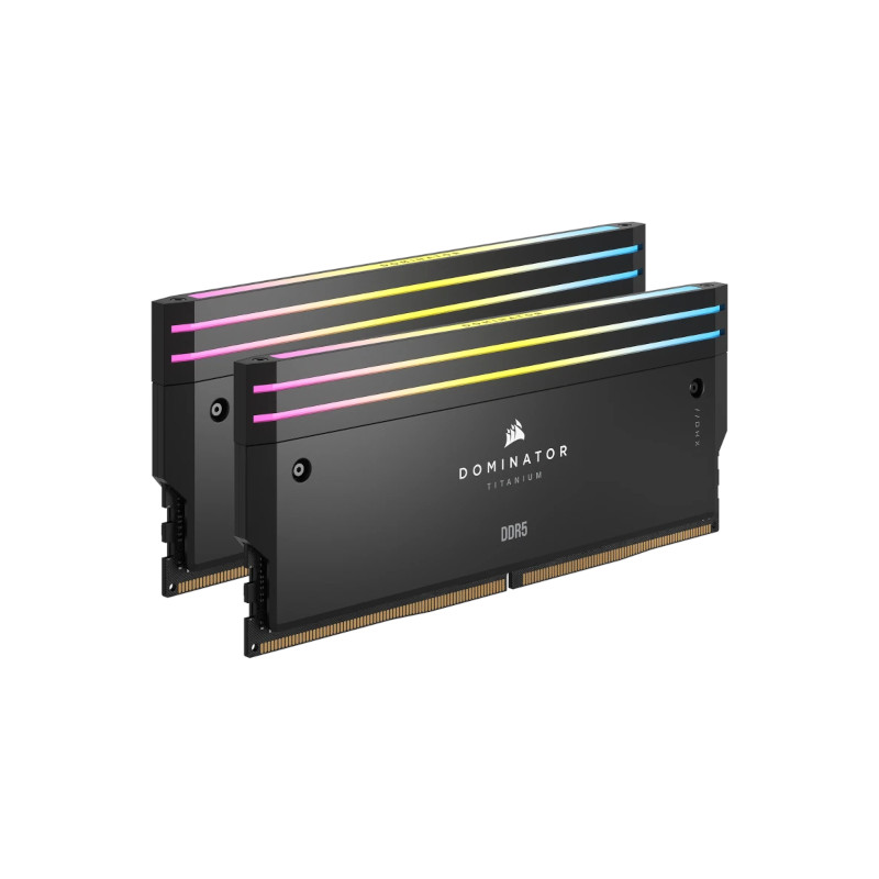 Corsair Dominator Titanium RGB 32GB (2x16GB) DDR5 7200MHz C34 RAM - Black