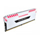 Corsair VENGEANCE® RGB 16GB (8GBX2) DDR4 DRAM 3000MHz C16 Memory Kit - White