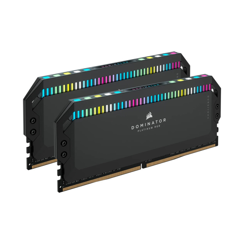 Corsair Dominator Platinum RGB 32GB (2x16GB) DDR5 6400MHz C32 RAM - Black