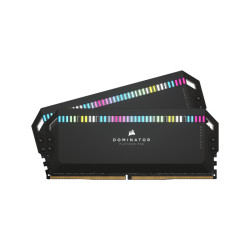 Corsair Dominator Platinum RGB 32GB (2x16GB) DDR5 6000MHz CL36 RAM - Black Corsair Dominator Platinum RGB 32GB (2x16GB) DDR5 6000MHz CL36 RAM - Black