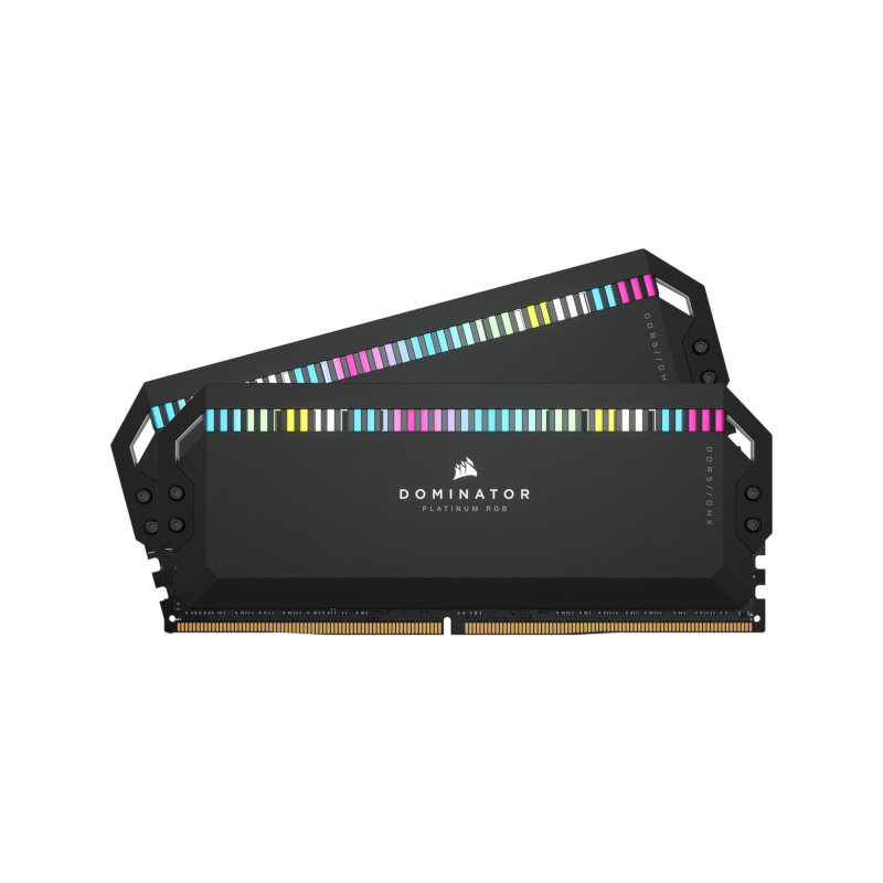 Corsair Dominator Platinum RGB 32GB (2x16GB) DDR5 6200MHz C36 RAM - Black