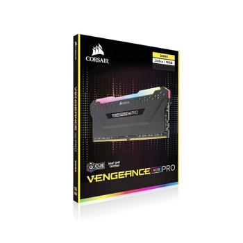 Corsair Vengeance RGB Pro 16GB (8GBX2) DDR4 3600MHz C18  RAM - Black