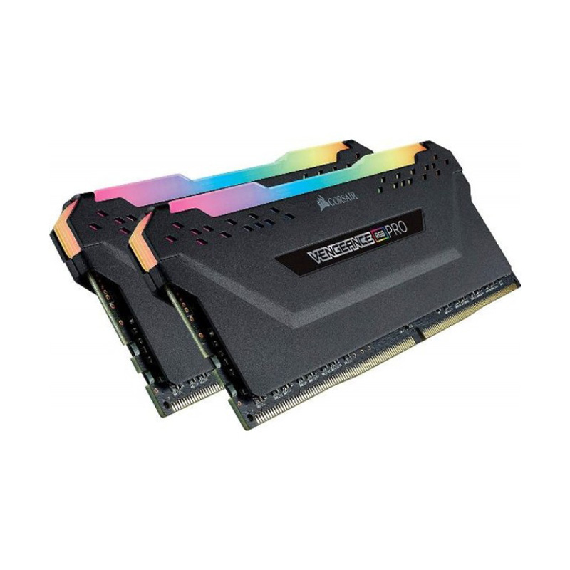 Corsair Vengeance RGB Pro 16GB (8GBX2) DDR4 3600MHz C18  RAM - Black