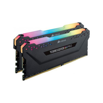 Corsair Vengeance RGB Pro 16GB (8GBX2) DDR4 3600MHz C18  RAM - Black