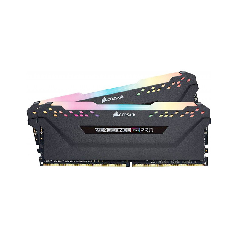Corsair Vengeance RGB Pro 16GB (8GBX2) DDR4 3600MHz C18  RAM - Black