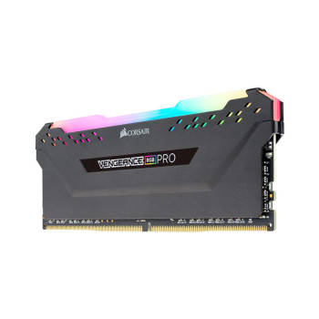 Corsair Vengeance RGB Pro 8GB (8GBX1) DDR4 3000MHz C16 RAM - Black