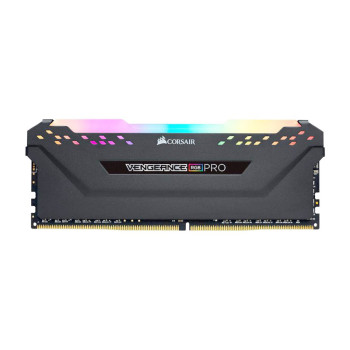 Corsair Vengeance RGB Pro 8GB (8GBX1) DDR4 3000MHz C16 RAM - Black