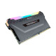 Corsair Vengeance RGB Pro 8GB (8GBX1) DDR4 DRAM 3000MHz C16 Memory Kit - Black