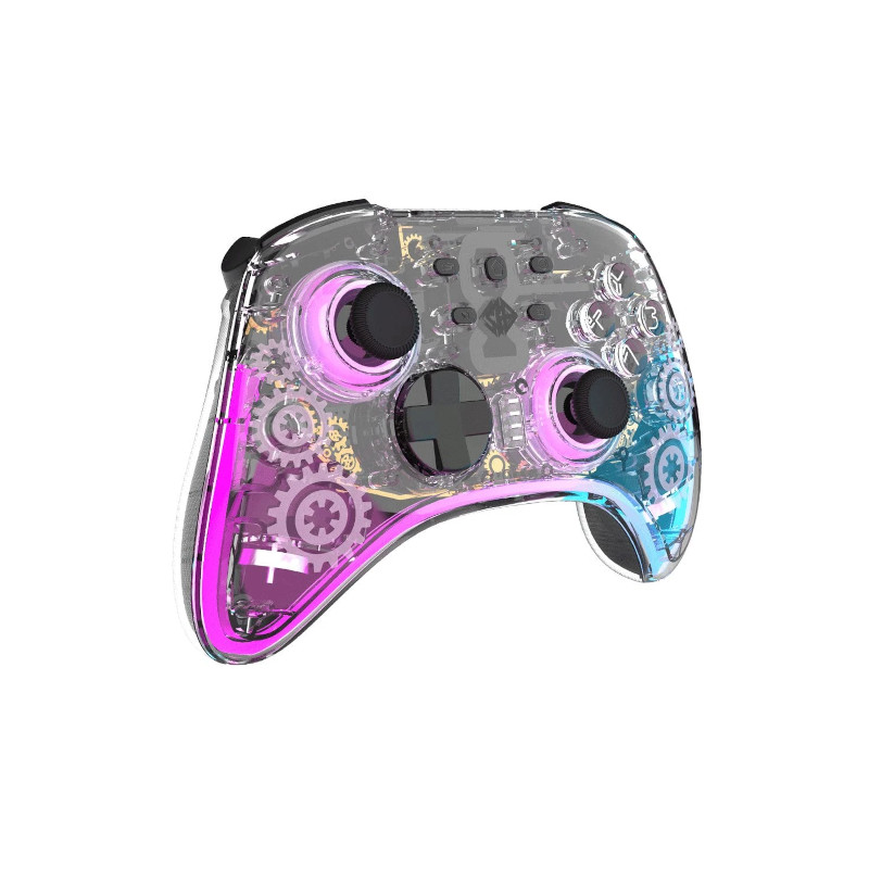 Cosmic Byte Stellaris Tri-Mode Wireless-Bluetooth-Wired Gaming Controller (Transparent)