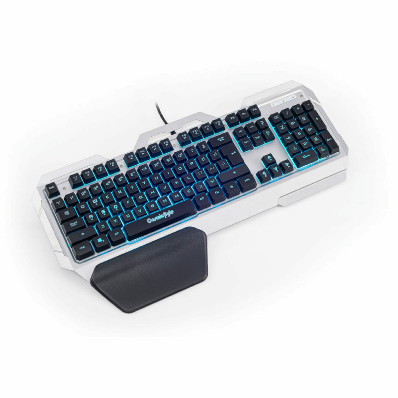 Cosmic Byte Galactic RGB Membrane Gaming Keyboard – Silver