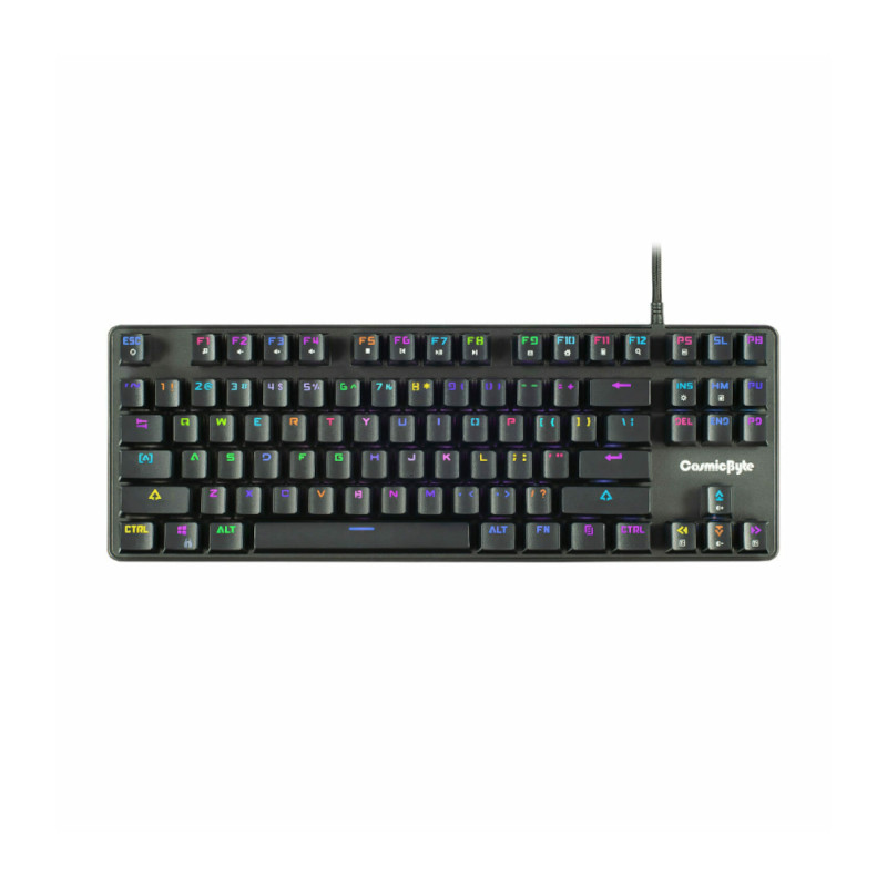 Cosmic Byte Firefly Outemu Red Switch TKL RGB Mechanical Keyboard - Black