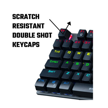 Cosmic Byte Vanth Outemu Blue Switch Mechanical Gaming Keyboard