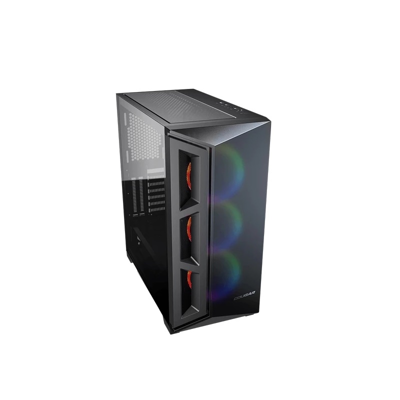 Cougar DarkBlader X5 RGB Mid-Tower Transparent Left Panel Case -Black