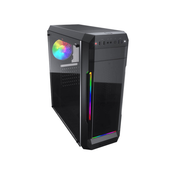 Cougar MX331-T Gaming Mid Tower ARGB Tempered Glass Side Panel