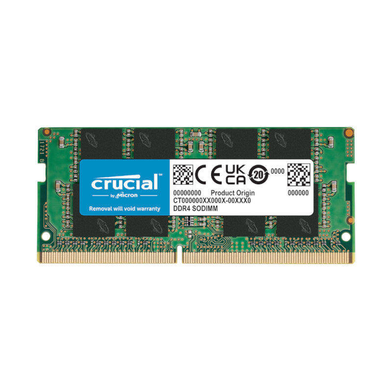Crucial 16GB DDR4 3200MHz SODIMM Laptop RAM
