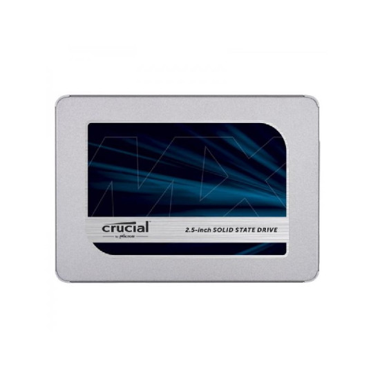 Crucial MX500 500GB 3D Nand Sata 2.5 inch 7mm (with 9.5mm adapter) Internal SSD