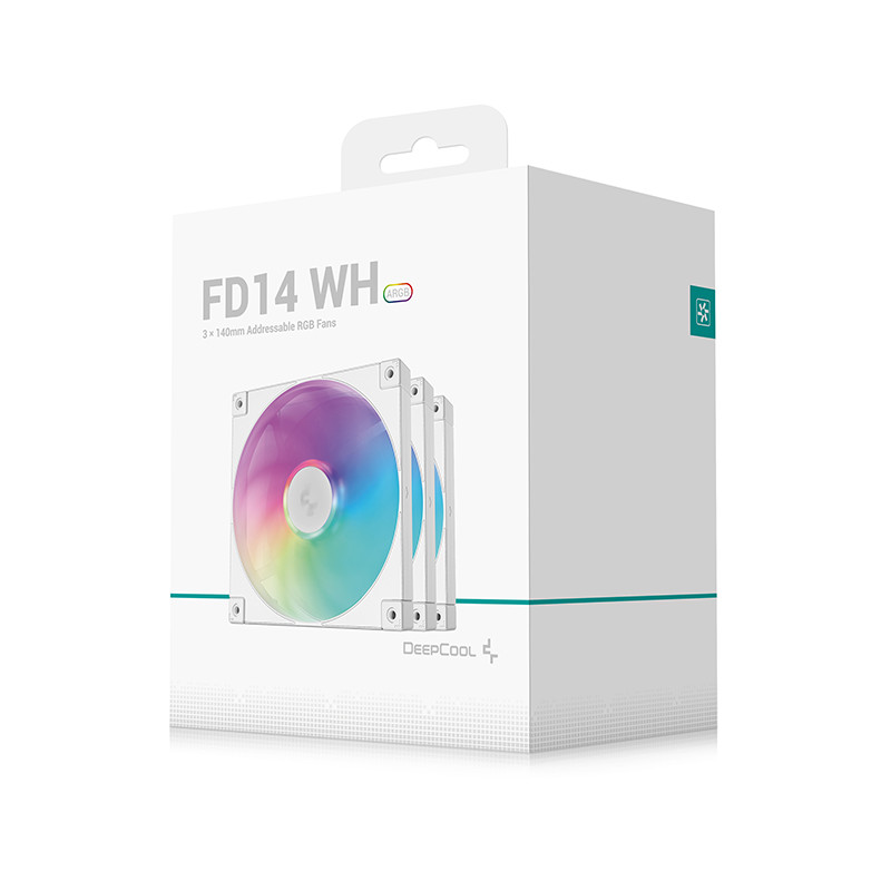 Deepcool FD14 ARGB WH 3 in 1 PWM Case Fan