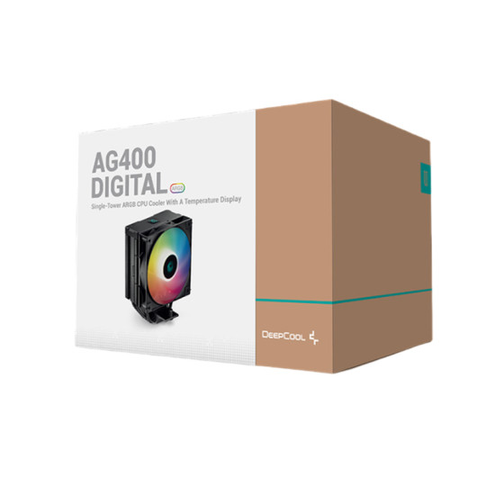 Deepcool AG400 Digital BK ARGB CPU Cooler
