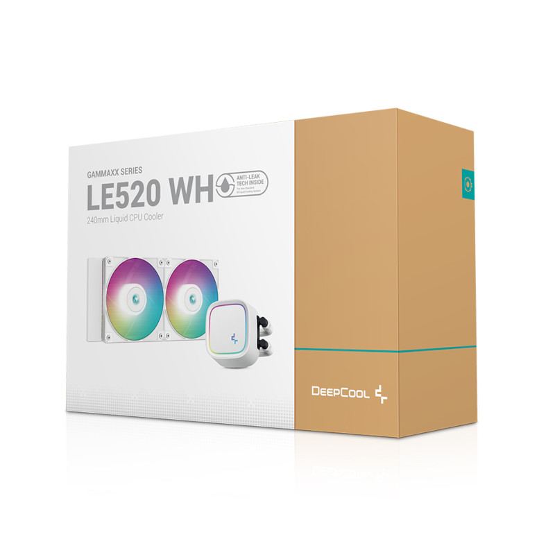 Deepcool LE520 WH 240mm Liquid CPU Cooler