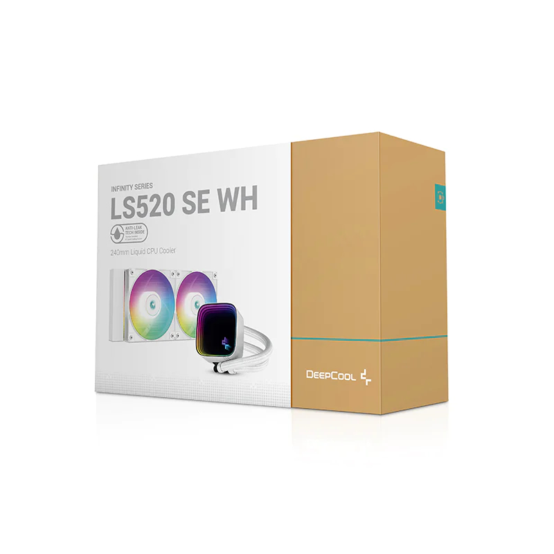 Deepcool LS520 SE 240mm Liquid CPU Cooler - White