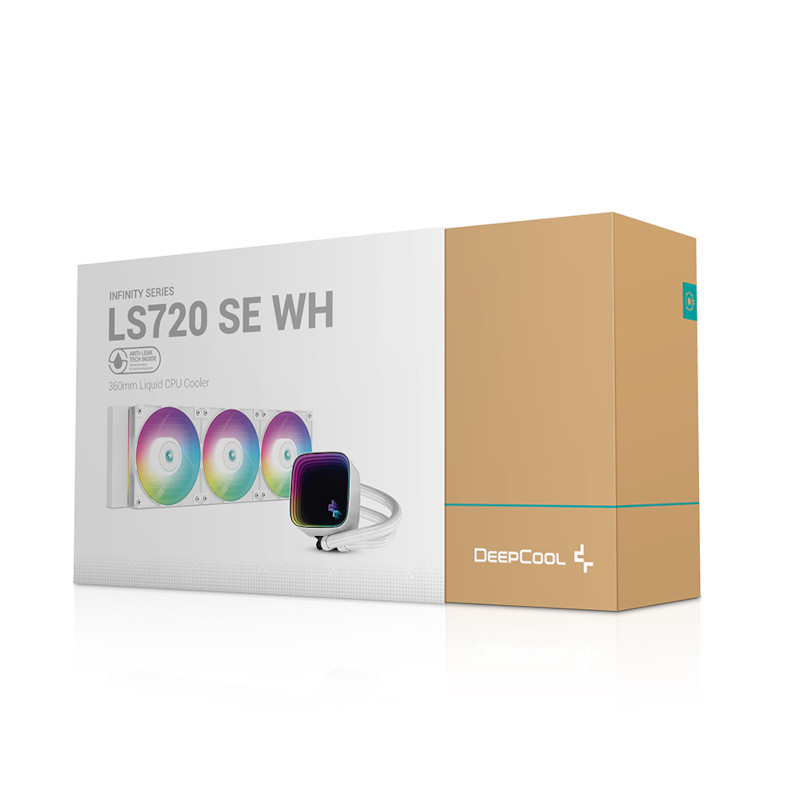 Deepcool LS720 SE 360mm Liquid CPU Cooler - White