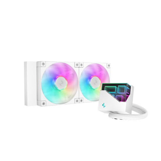 Buy Deepcool LT240 WH ARGB 240mm Liquid CPU Cooler at Best