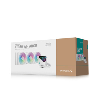 Deepcool LT360 WH ARGB 360mm Liquid CPU Cooler