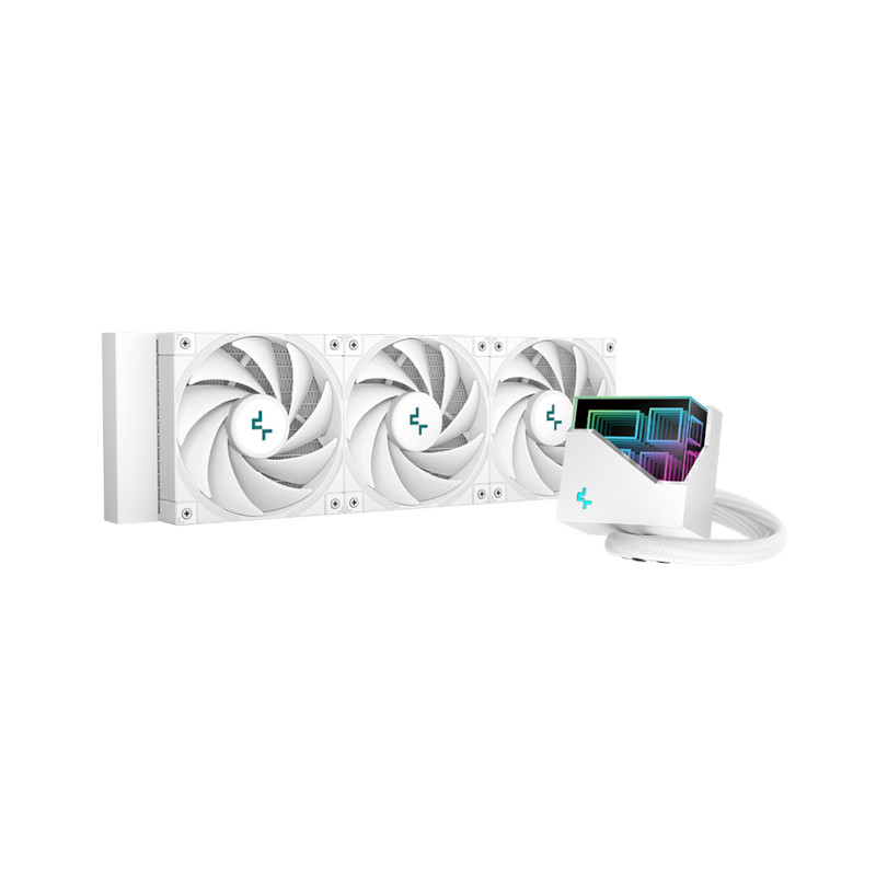 Deepcool LT720 360mm Liquid CPU Cooler - White