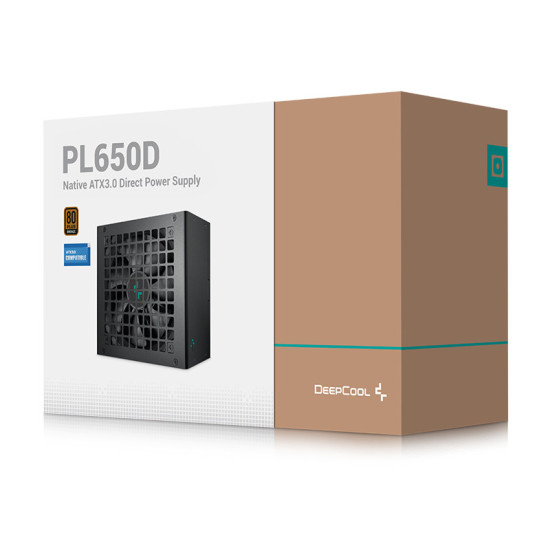 Buy Deepcool PL650D 650 Watt 80 Plus Bronze ATX 3.0 Power Supply