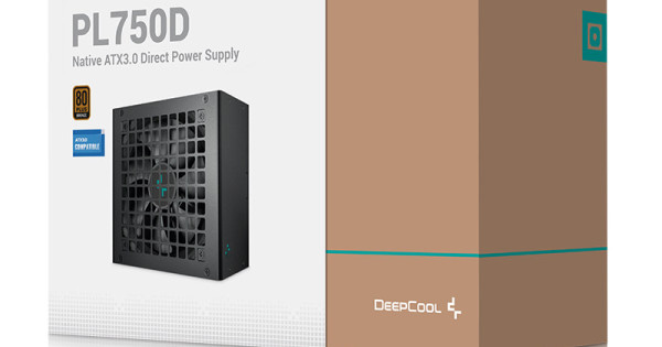 Buy Deepcool PL750D 750 Watt 80 Plus Bronze ATX 3.0 Power Supply