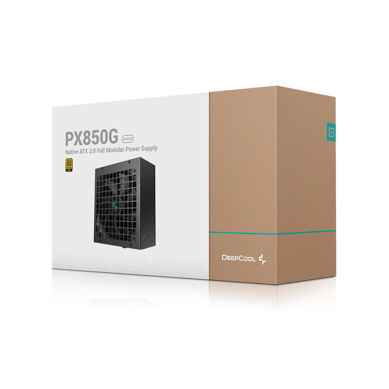 Deepcool PX850G 850 Watt 80 Plus Gold Fully Modular ATX 3.0 Power Supply