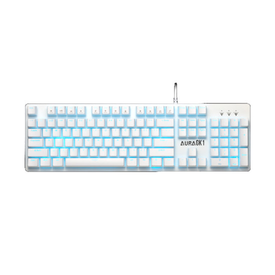 Gamdias AURA GK1 Mechanical Gaming Keyboard - White