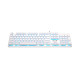 Gamdias AURA GK1 Mechanical Gaming Keyboard - White
