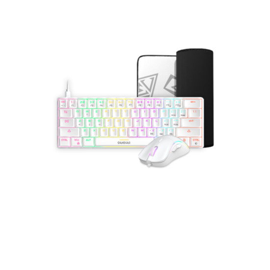 Combo Gamdias Hermes E4 3-IN-1 Keyboard and Mouse with Mouse Pad