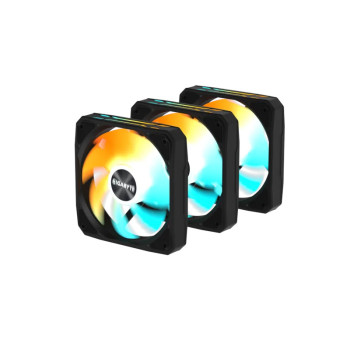 Gigabyte EZ CHAIN FAN 120 (Triple Pack) Case Fan - Black Gigabyte EZ CHAIN FAN 120 (Triple Pack) Case Fan - Black