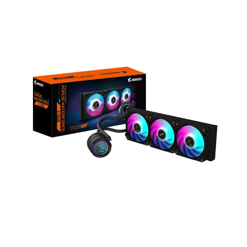 Buy Gigabyte Aorus Waterforce II 360 ARGB Liquid CPU Cooler at
