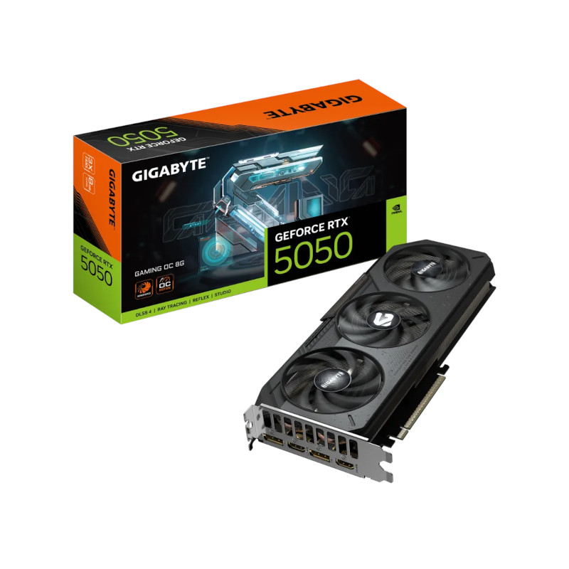 Gigabyte GeForce RTX 5050 Gaming OC 8GB GDDR6