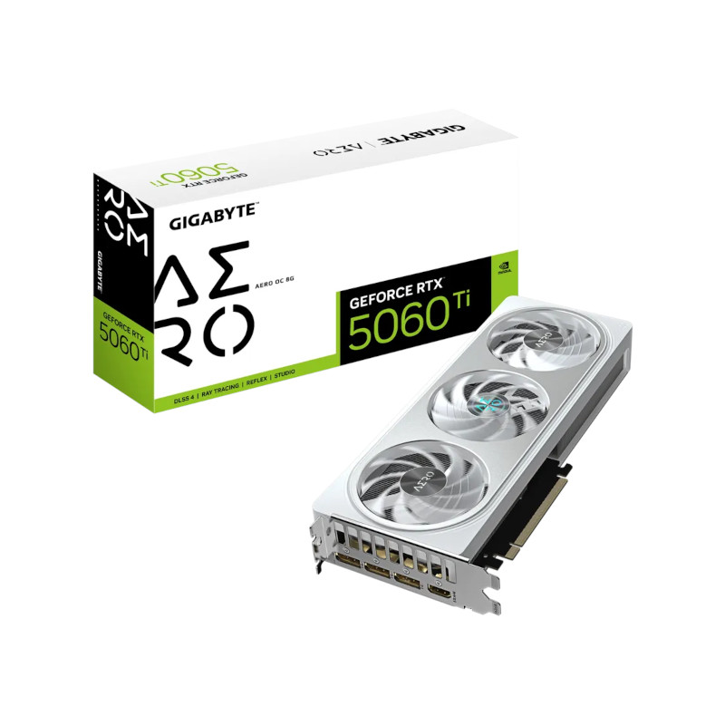 Gigabyte GeForce RTX 5060 Ti Aero OC 8GB GDDR7 Gigabyte GeForce RTX 5060 Ti Aero OC 8GB GDDR7