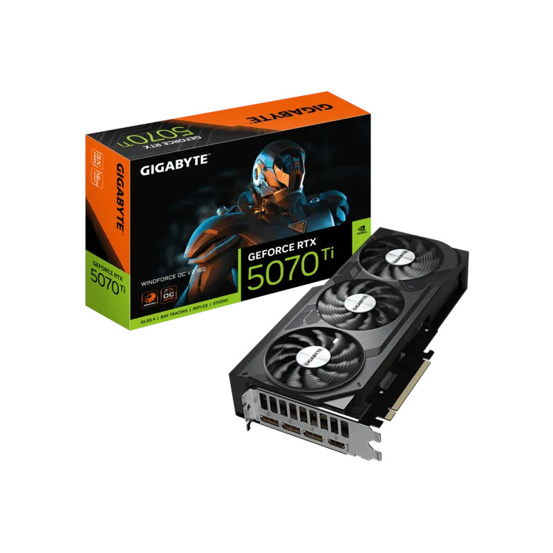 Gigabyte GeForce RTX 5070 Ti Windforce OC V2 16GB GDDR7