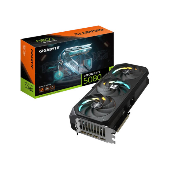 Gigabyte GeForce RTX 5080 Gaming OC 16GB GDDR7 Gigabyte GeForce RTX 5080 Gaming OC 16GB GDDR7