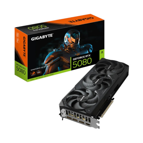 GIGABYTE GeForce RTX 5080 Windforce OC SFF 16GB GDDR7