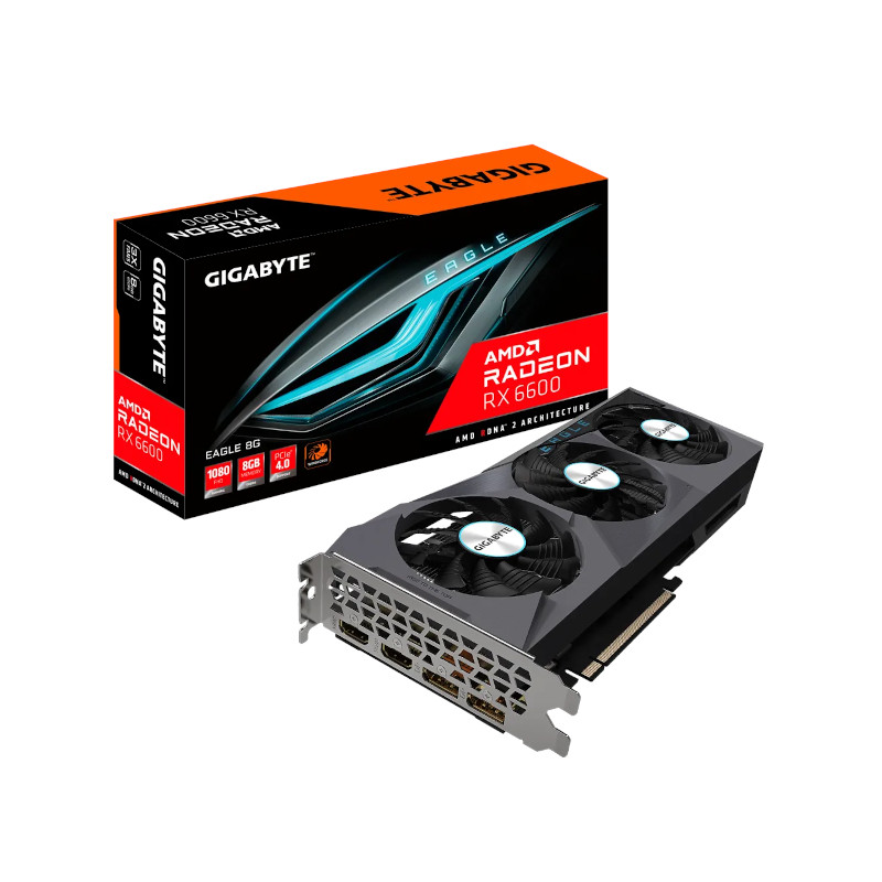 Buy Gigabyte Radeon RX 6600 Eagle 8GB GDDR6 Graphics Card at Best