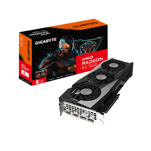 GIGABYTE Radeon RX 7600 Gaming OC 8GB GDDR6