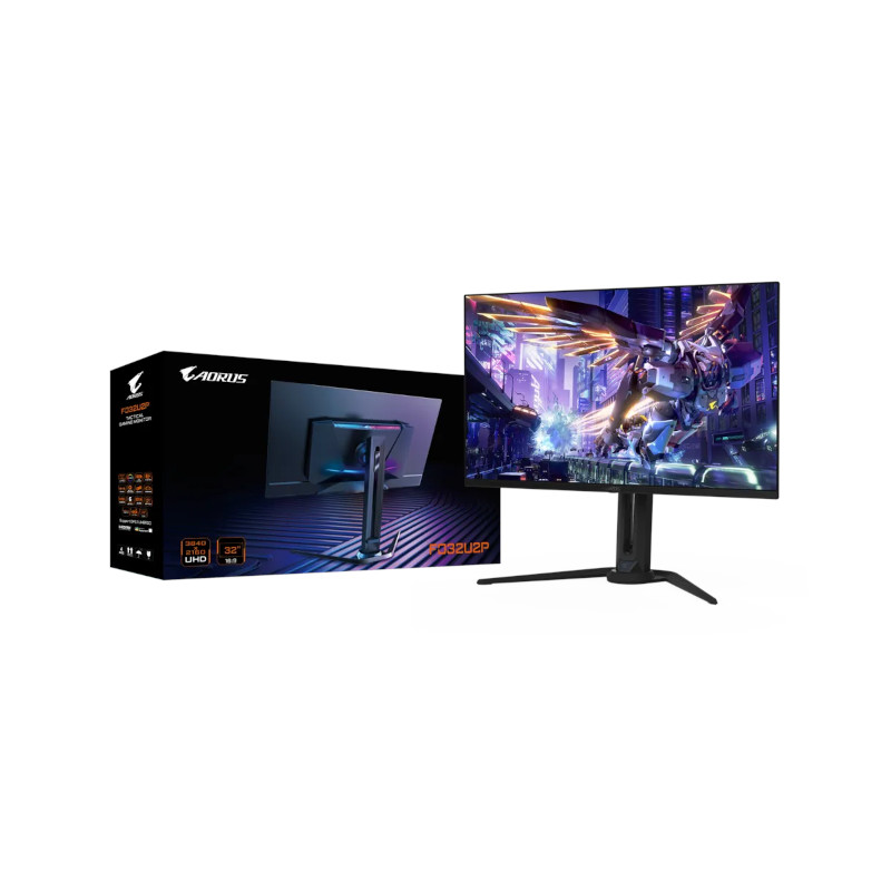 Gigabyte Aorus FO32U2P 32-Inch UHD OLED 240Hz HDR Gaming Monitor